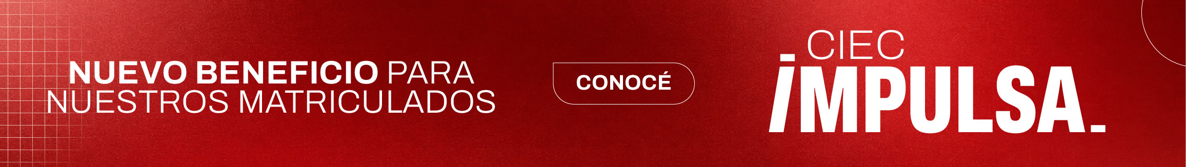 CIEC Impulsa - Beneficios exclusivos para matriculados